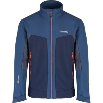 Chaquetas Regatta Parkley II Softshell Hombre - Azules Oscuro / Gris - Chile PXH812957